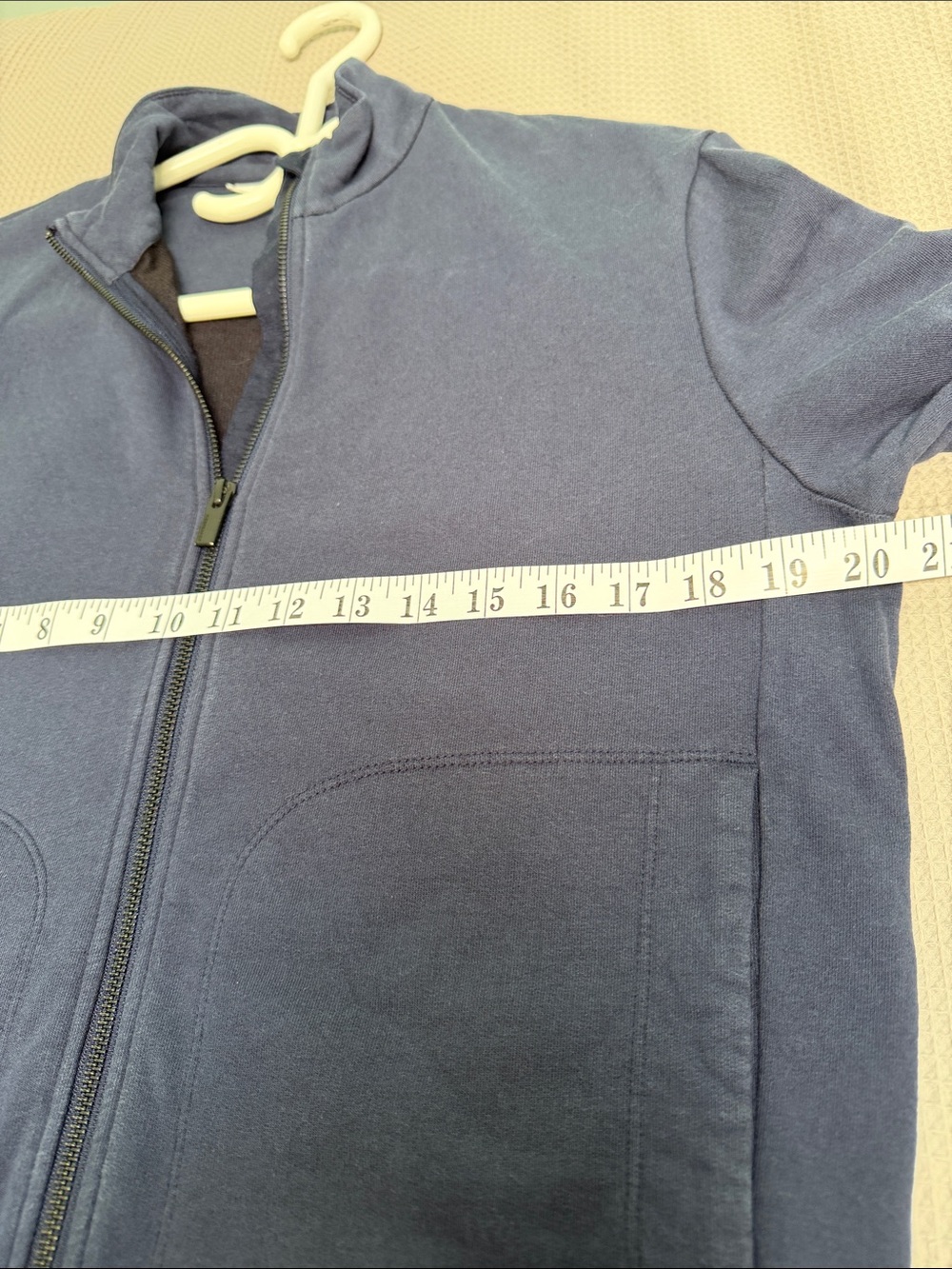 Icebreaker Women's sz S Blue zip hoodie 70% Cotton, 30% Wool - warm breathable - Picture 2 of 7